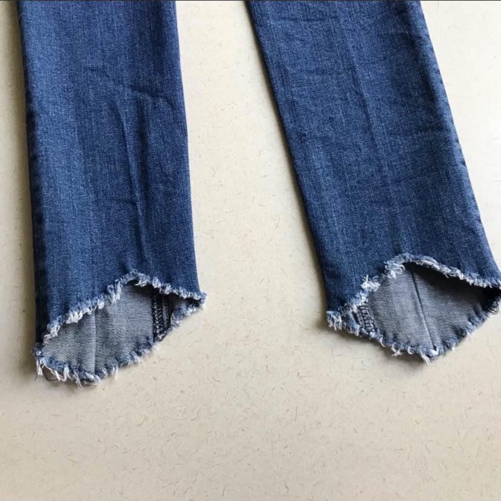 Rag & Bone The Skinny High Rise women’s Cotton Blue Jeans waist 24”